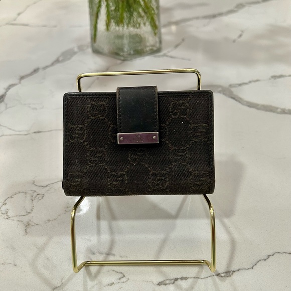 💄Vintage Guccisimo Black Wallet💄 - Picture 1 of 7